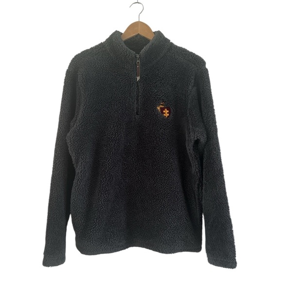 Charles River Apparel Other - Charles River Apparel Charcoal Gray Fleece Sweater sz Small